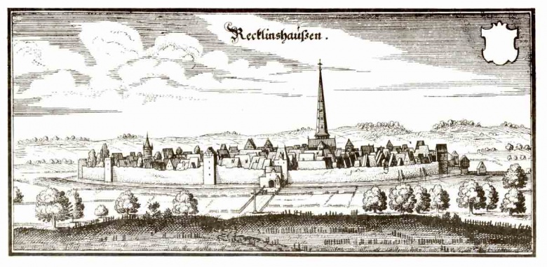 Historische Darstellung von Recklinghausen